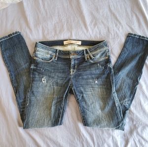 Guess Low rise Skinny Jeans, stretch Sz 27